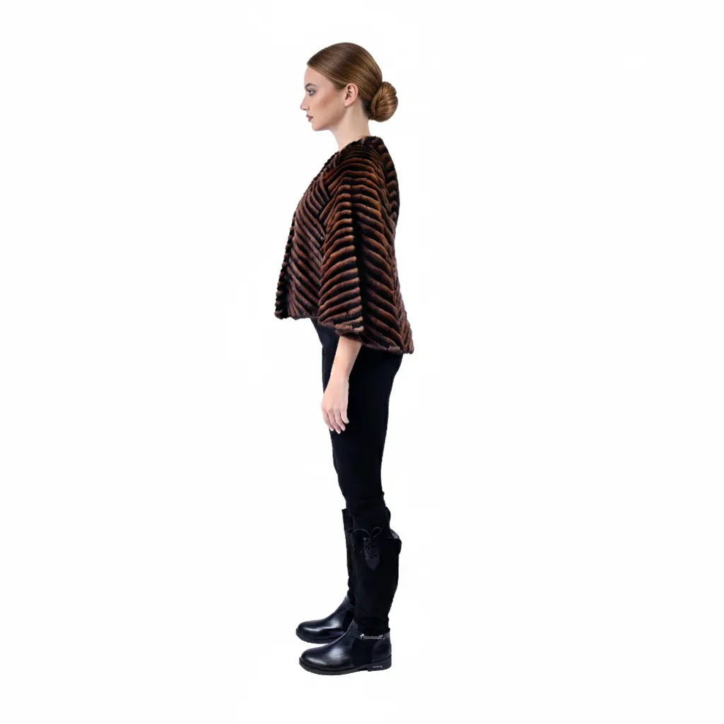 STOLE 1-53 - 55cm Black&Coffe 3.webp