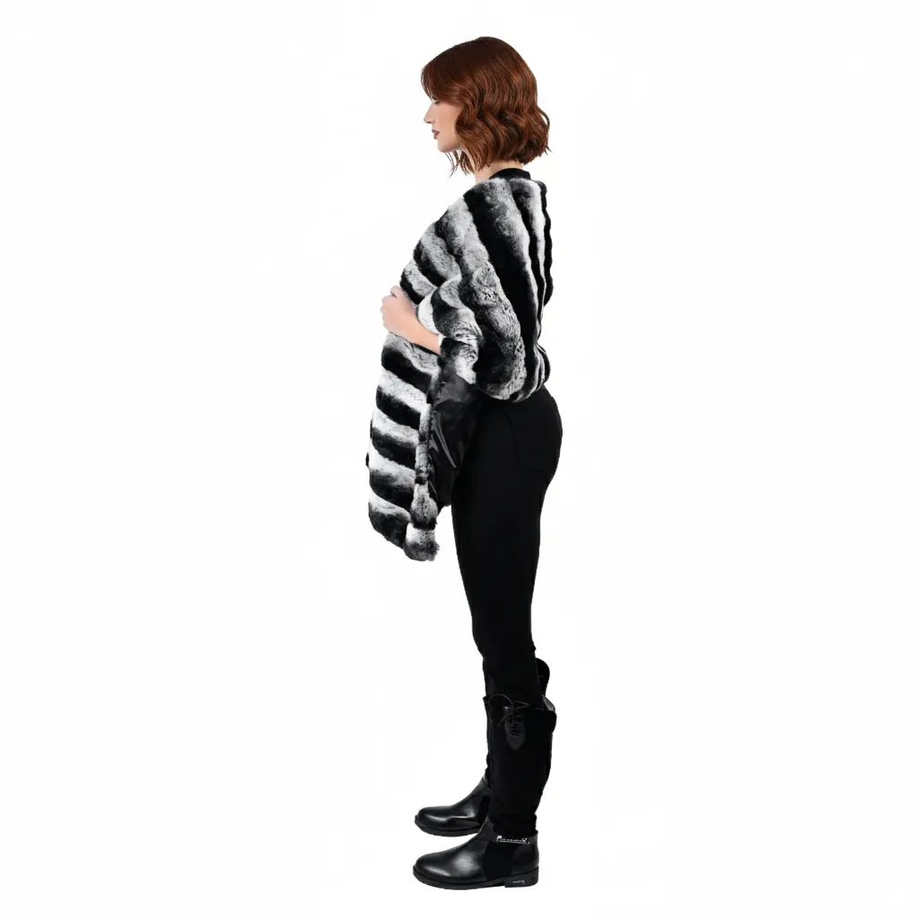 3 - Scarcf 45cm - Black & wight 3.webp