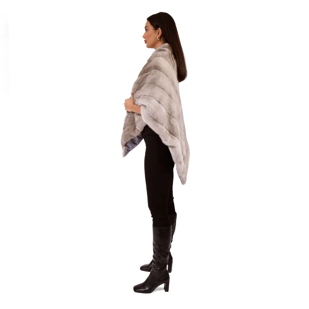 28 - Mink cape tringle - 95cm Champain 3.webp