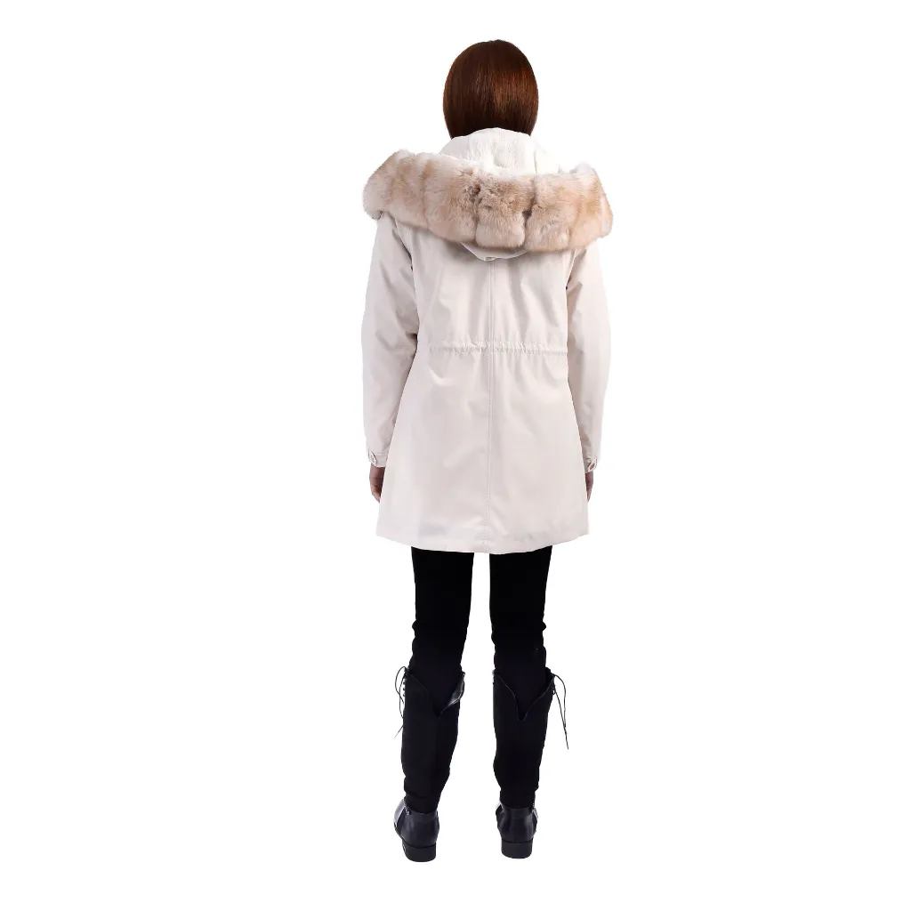 2 -  RAINCOAT Off wight Fur 25RA05 80cm 2.webp