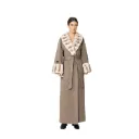 Cashmere with Wool and Rex Rabbit Fur 135cm