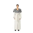 Cashmere with Wool and Rex Rabbit Fur - Cape Style 135cm