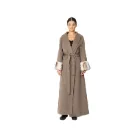 Cashmere with Wool and Rex Rabbit Fur Wrist B –  135cm