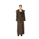 Jacket Hood with Mink, Fox and Rex Rabbit Fur 135cm - 5477-A