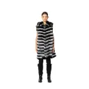 Vest With Hood and Chinchilla Fur
85cm