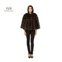 Queen Cape With Sable Fur - Free Size