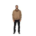 Raincoat Jacket With Cotton Double Face - 008