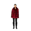 Jacket With Chinchilla Fur - Classic - 70cm