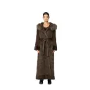 Jacket Hood with Mink, Fox and Rex Rabbit Fur 135cm - 5477-C