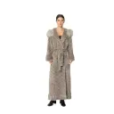 Jacket Hood with Mink, Fox and Rex Rabbit Fur 135cm- 5477-B