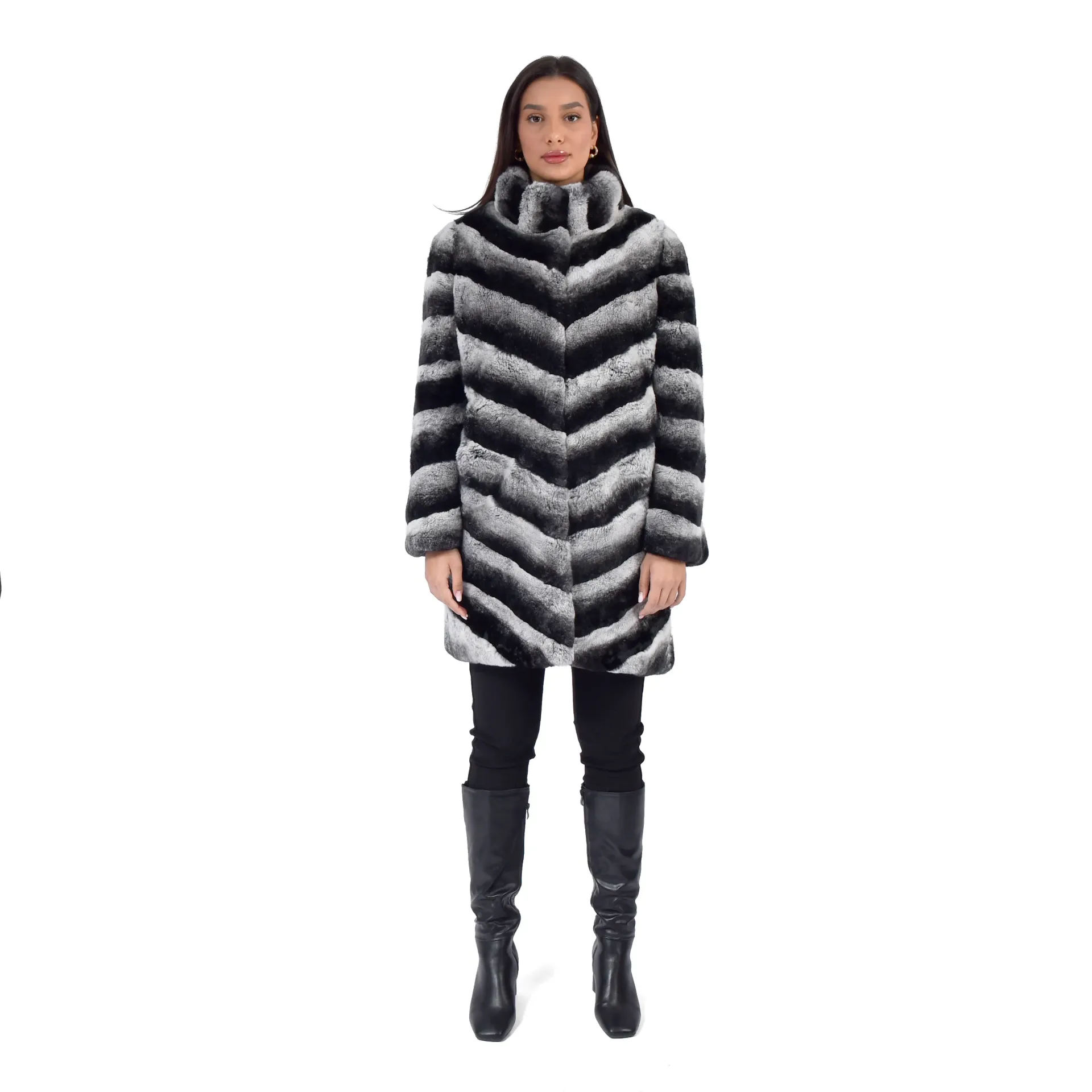 Rex Rabbit Fur - Classic 85 cm