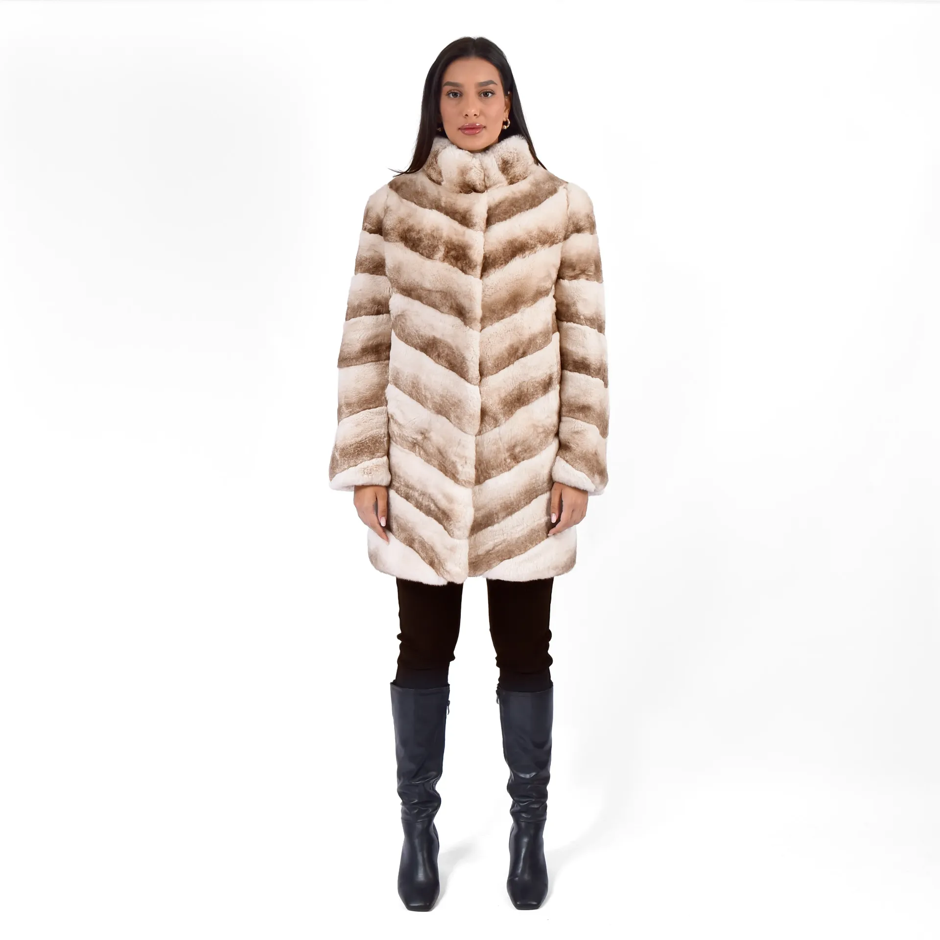 Rex Rabbit Fur - Classic 85 cm