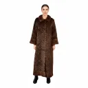 Jacket with Mink and Rex Rabbit Fur 135cm - TP1187-B