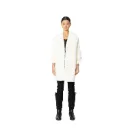 Long Front Cape With Mink Fur