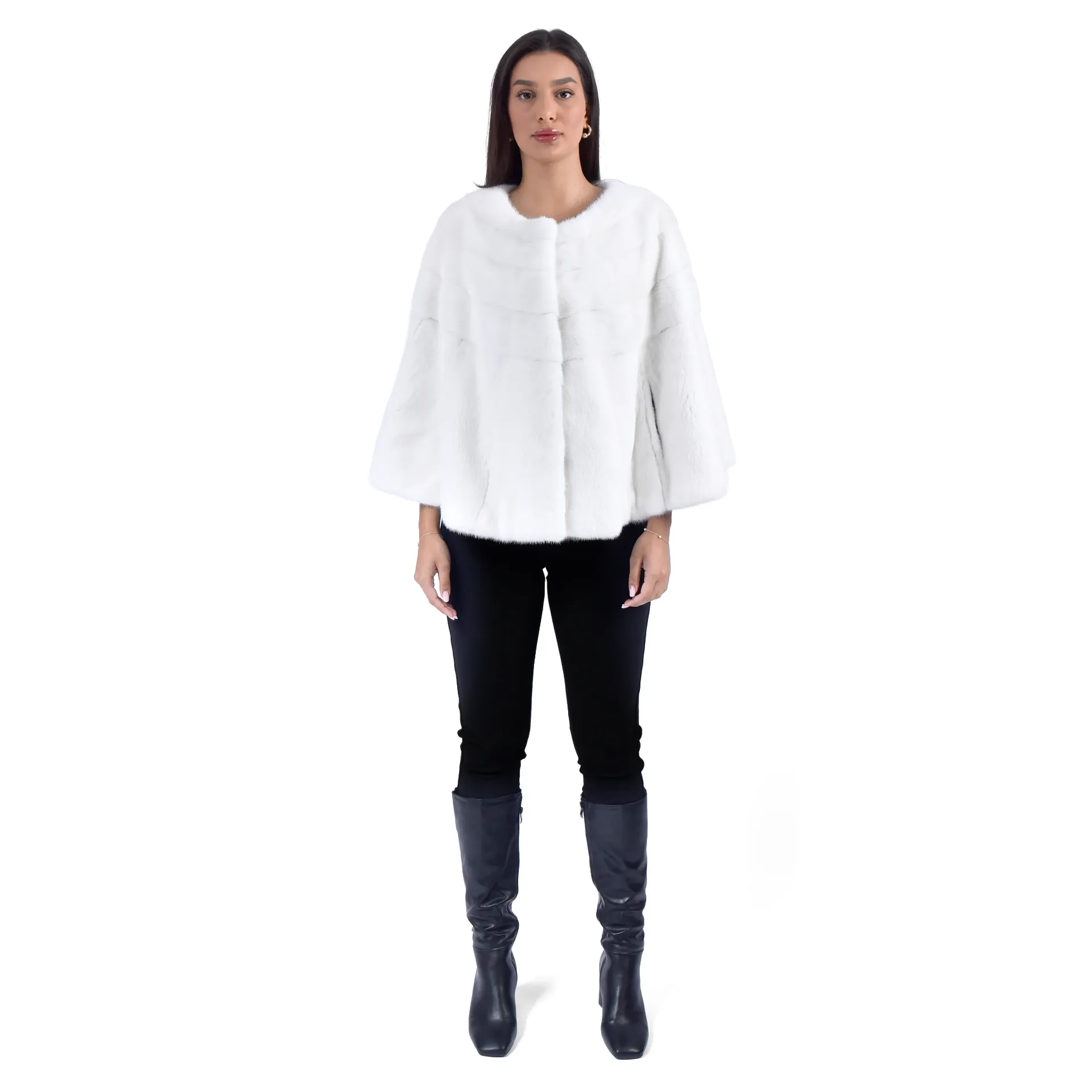 Queen cape With Mink Fur