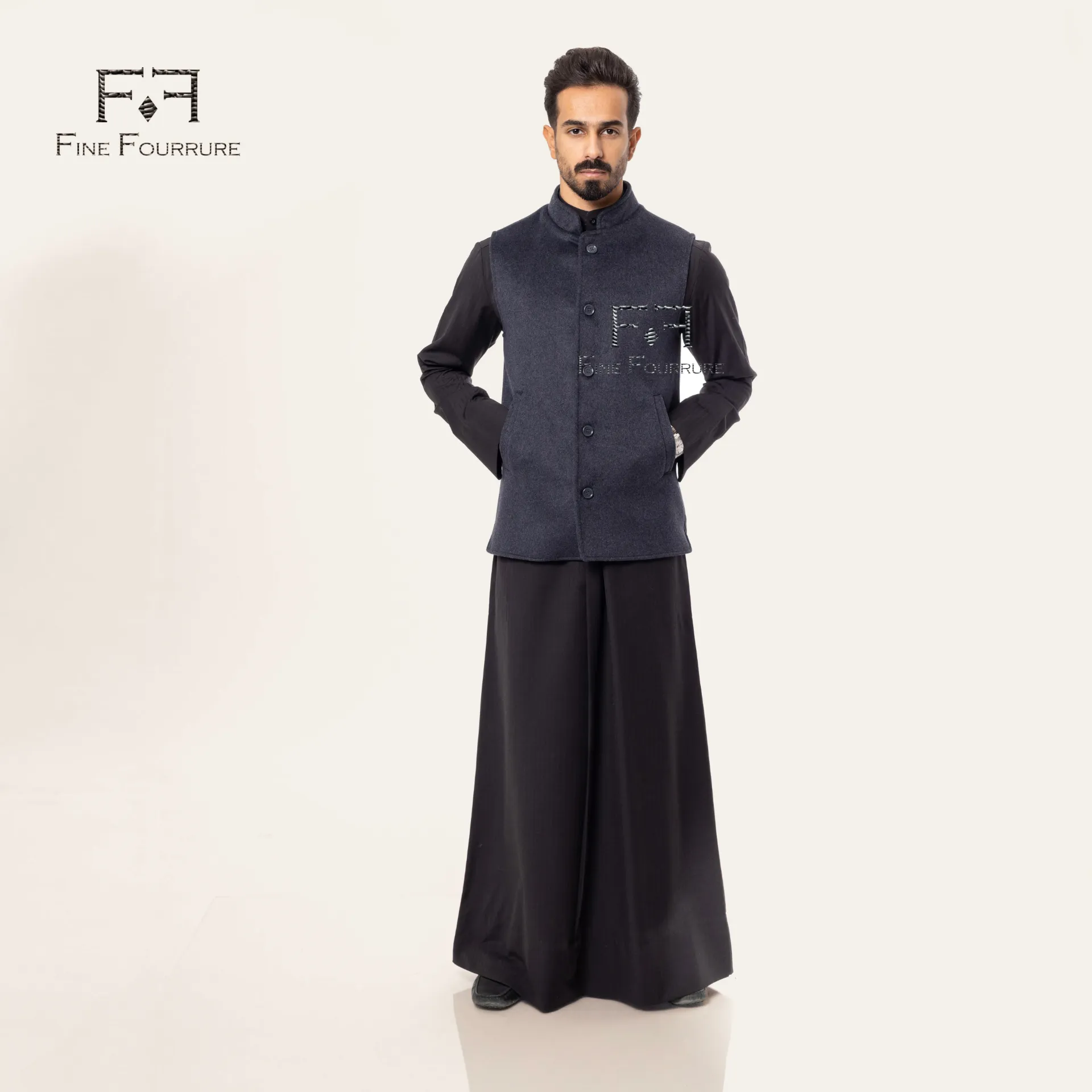 Fabric Vest with Polyester - 0133
