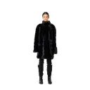 Jacket With Mink Fur 85cm