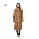 Jacket With Mink Fur - Classic - 110cm