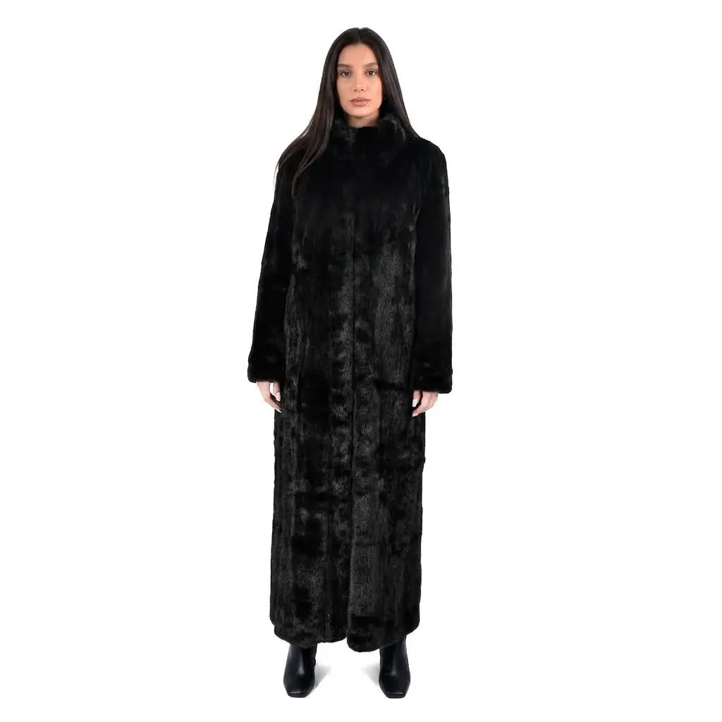 جاكيت فرو المنك الكندي  الطول  135 cm