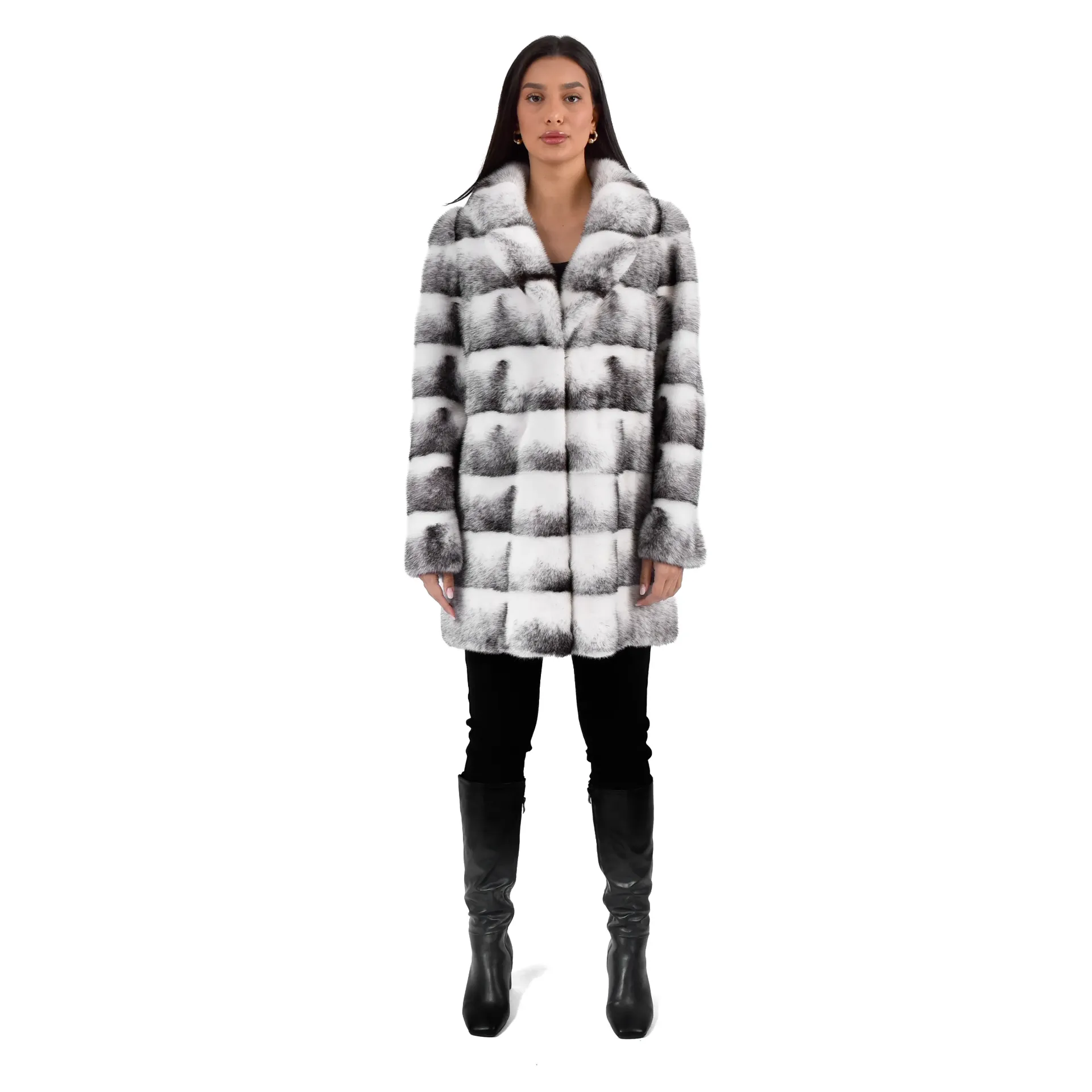 Jacket Mink Fur- 85cm