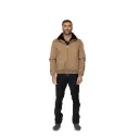 Raincoat Jacket With Rex Rabbit Fur Lining - 009