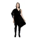 Scarft With Mink Fur 40cm-180cm