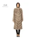 Jacket With Mink Fur - Classic - 110cm