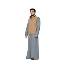 Vest Cashmere With Wool With Suede Lamb Double Face - A - 005