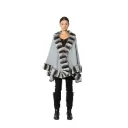 Cashmere Cape with Rex Rabbit