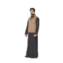 Raincoat Vest With Cotton Double Face - 003B