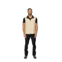 Raincoat Vest With Fabric Lining  Double Face - 003A