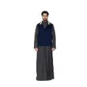Vest Cashmere With Wool With Cotton Lining - A - 001