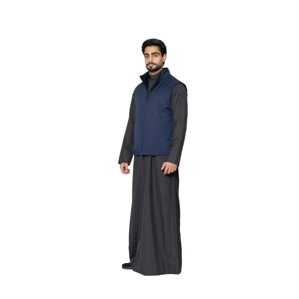 ڤيست مطري والبطانه كشمير والصوف دبل فيس