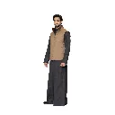 Raincoat Vest With Cashmere And Wool Double Face  - N - 003A