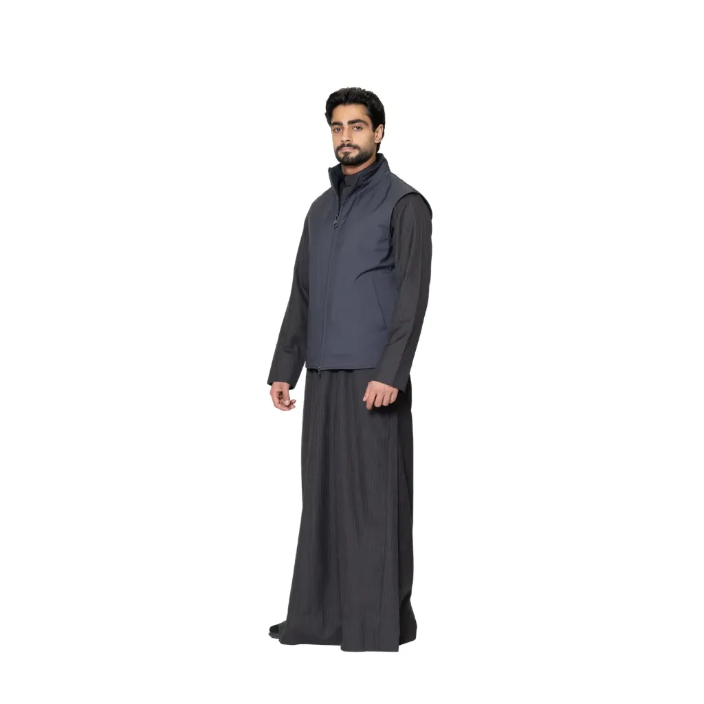 ڤيست مطري والبطانه كشمير والصوف دبل فيس