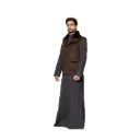 Vest Cashmere And Wool With Rabbit Fur - A - 004
