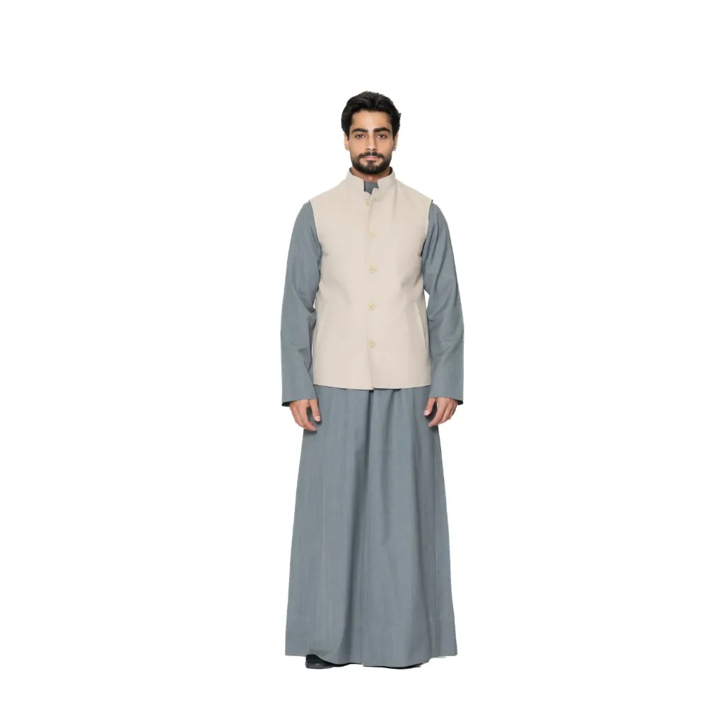 Vest Cashmere And Wool With Polyester Lining - A - 032