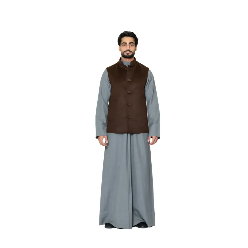 Vest Cashmere And Wool With Polyester Lining - A - 032