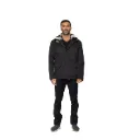 Raincoat Jacket With Rex Rabbit Fur Lining - 0012
