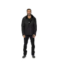 Raincoat Jacket With Fur Rex Rabbit Lining And Hood - 0013