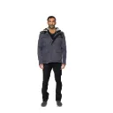 Raincoat Jacket With Fur Rex Rabbit Lining And Hood - 0013