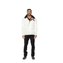 Raincoat Jacket With Fur Rex Rabbit Lining And Hood - 0013
