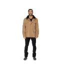 Jacket Cashmere And Wool With Cotton Lining With Rabbit Fur - A - 042