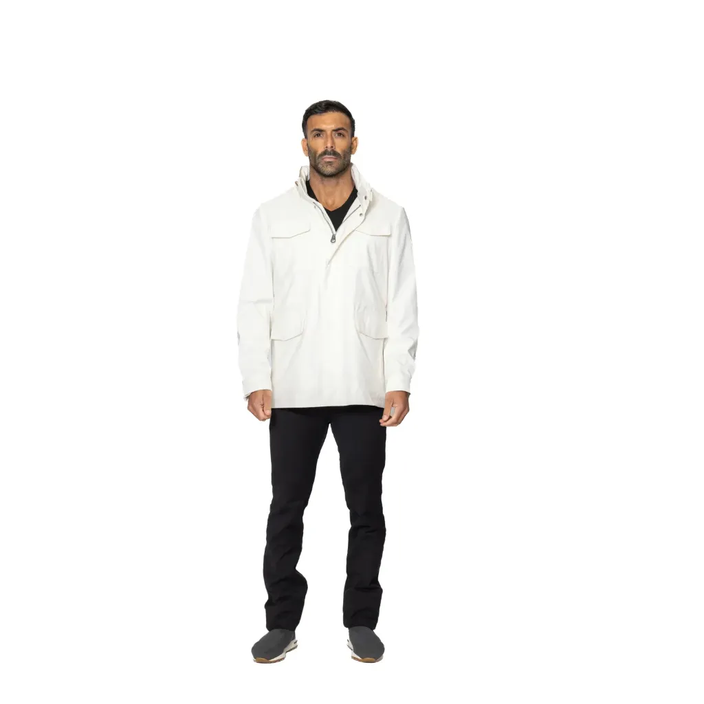 Raincoat Jacket With Cotton Lining - 029