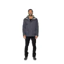 Raincoat Jacket With Fur Rex Rabbit - 014