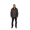 Raincoat Jacket With Fur Rex Rabbit - 014