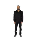 Suede Lamb  Jacket with Fabric And Cotton Lining - 015